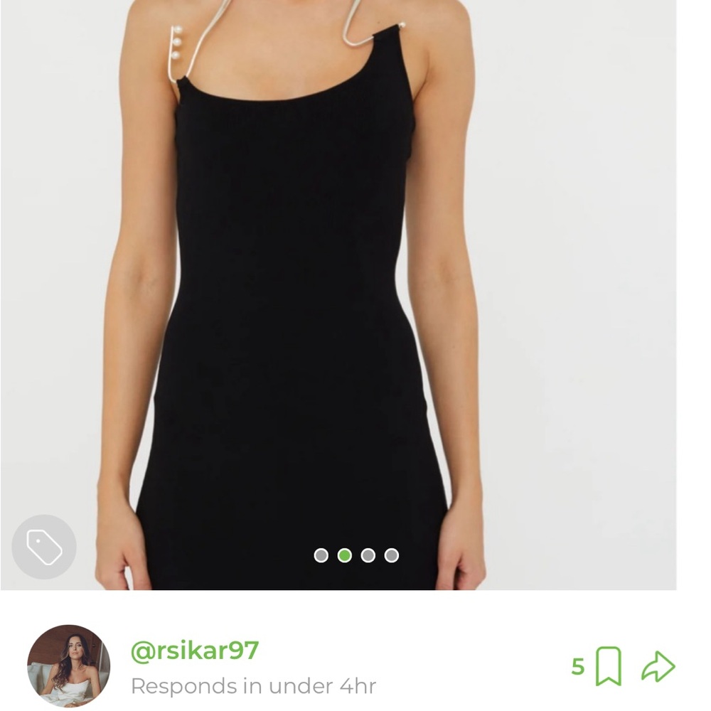 Christopher Esber Black Maxi Dress - Picture 2 of 5